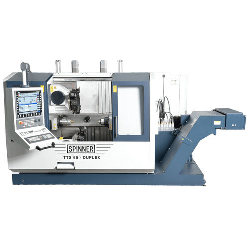 Tornio CNC - TTS series - SPINNER Werkzeugmaschinenfabrik GmbH - orizzontale / 3 assi / 12 utensili