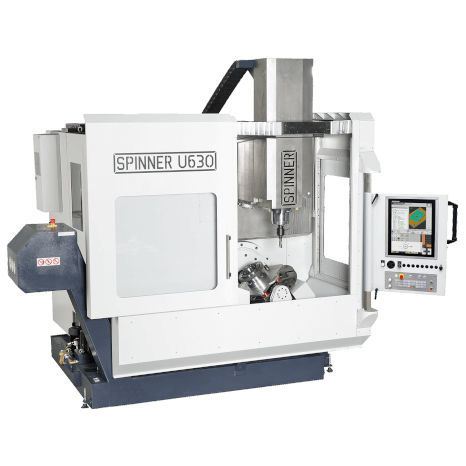Centro di lavoro CNC 5 assi - U5 series - SPINNER Werkzeugmaschinenfabrik GmbH - universale / con tavola rotante / BT 40
