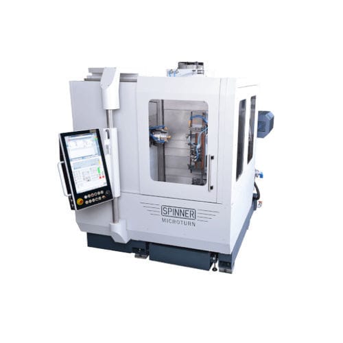 Centro di tornitura-fresatura CNC - MICROTURN L - SPINNER Werkzeugmaschinenfabrik GmbH - orizzontale / 2 assi / di alta precisione
