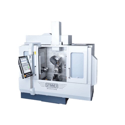 Centro di tornitura-fresatura CNC - MICROTURN LTBS - SPINNER Werkzeugmaschinenfabrik GmbH - universale / 5 assi / a due mandrini