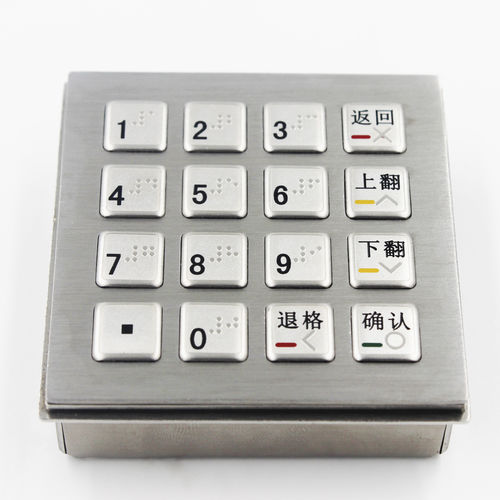 Tastiera numerica 16 tasti - KY3060 - Shenzhen KEYU Co., Ltd  - ad incastro / USB