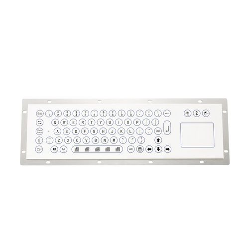 Tastiera ad incastro - KY-UT385 - Shenzhen KEYU Co., Ltd  - a membrana / con touchpad / industriale