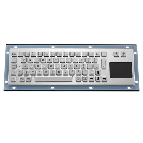 Tastiera in acciaio inossidabile - KY-PC-NT3 - Shenzhen KEYU Co., Ltd  - ad incastro / a tasti meccanici / con mouse integrato a due tasti