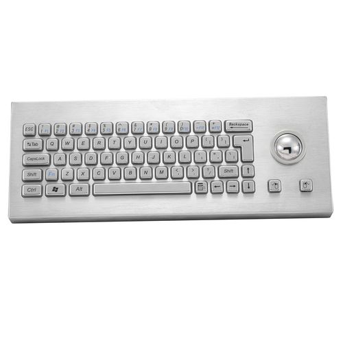 Tastiera da ufficio - KY-PC-H-Desk - Shenzhen KEYU Co., Ltd  - a tasti meccanici / 65 tasti / con trackball