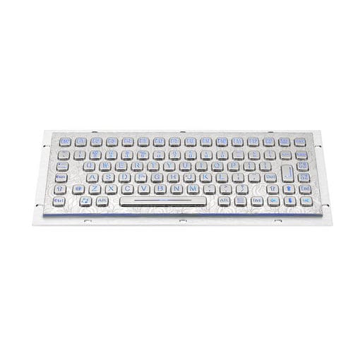 Tastiera retroilluminata - KY-PC-F1-LED - Shenzhen KEYU Co., Ltd  - per rack / a tasti meccanici / 86 tasti