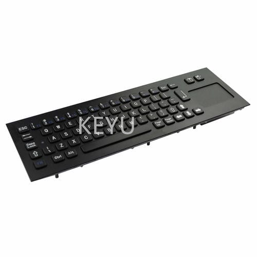 Tastiera industriale - KY-PC-NT340-BL - Shenzhen KEYU Co., Ltd  - ad incastro / a tasti meccanici / con mouse integrato a due tasti