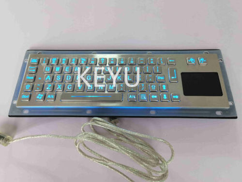Tastiera ad incastro - KY-PC-NT3 -LED - Shenzhen KEYU Co., Ltd  - a tasti meccanici / con mouse integrato a due tasti / 67 tasti