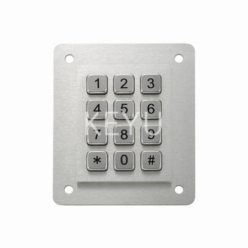 Tastiera numerica da esterno - KY-MJ02A - Shenzhen KEYU Co., Ltd  - 12 tasti / ad incastro / RS-232