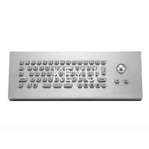 Tastiera da ufficio - KY-PC-MINI-T-DESK - Shenzhen KEYU Co., Ltd  - a tasti meccanici / con mouse integrato a due tasti / con trackball