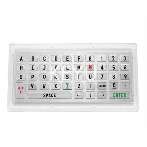 Tastiera industriale - KY-PC-K - Shenzhen KEYU Co., Ltd  - ad incastro / a tasti meccanici / per totemi interattivi