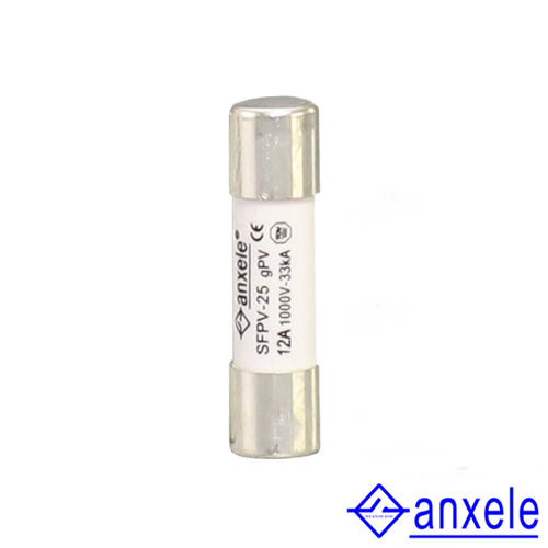 Fusibile cilindrico - SFPV-25 - SHANGHAI ANSON ELECTRIC TECHNOLOGY CO.,LTD - azione rapida / DC / per applicazioni fotovoltaiche