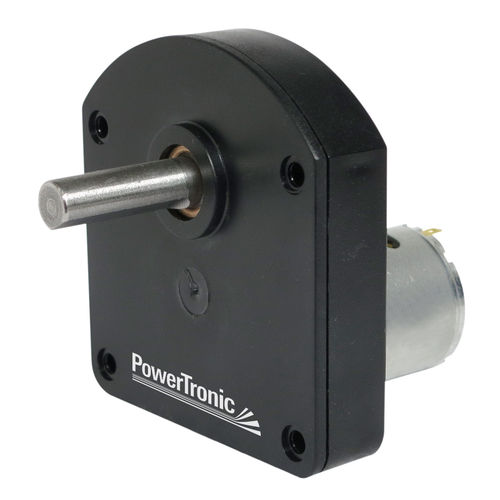 Motoriduttore a dentatura diritta - SF64.68-DC36.58 - Powertronic Drive Systems GmbH - DC / ad assi paralleli / 0 W...10 W