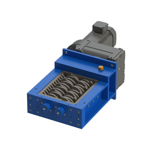 Trituratore primario - MC1-S - HS Scheuten GmbH - a due alberi / per rifiuti / compatto