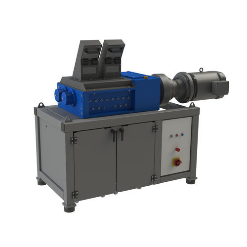 Trituratore primario - MC2-SH Data Dual - HS Scheuten GmbH - a due alberi / per resistente per memorie dati / robusto