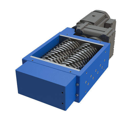 Trituratore primario - MC1-E - HS Scheuten GmbH - a due alberi / per rifiuti / compatto