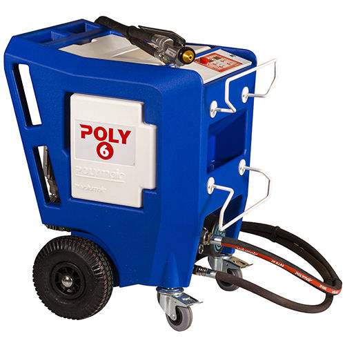 Unità di spruzzatura mobile - POLYMAIR 6 HVLP - Euromair - per liquidi / elettrica / per rivestimento