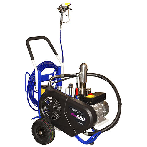 Pompa a pistone - HYDROPRO 600 E - Euromair - per verniciatura / a comando idraulico / a innesco manuale