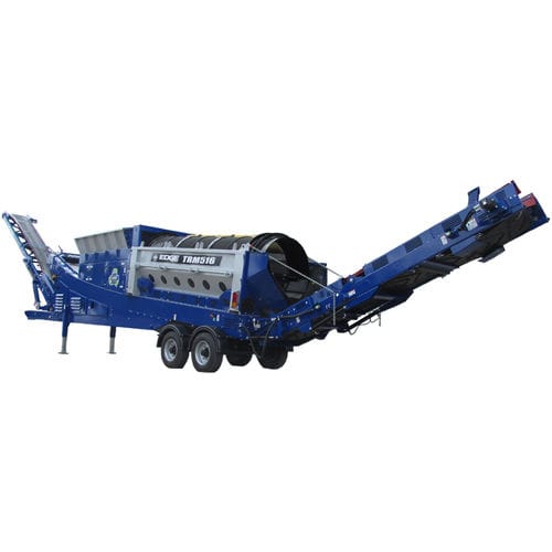 Vaglio per cantiere di costruzione - TRM516-M - EDGE Innovate - di controllo / a tamburo / a spirale