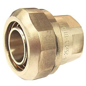 Raccordo idraulico - 66111 - BEULCO GmbH & Co. KG - ad avvitamento / in ottone / 3 pezzi