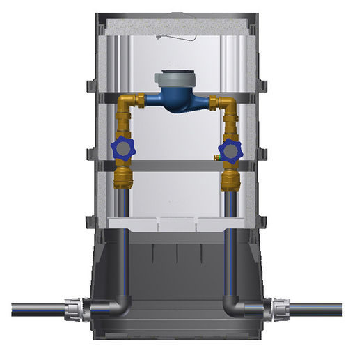 Scatola rettangolare - 69000-2 - BEULCO GmbH & Co. KG - per contatore d'acqua