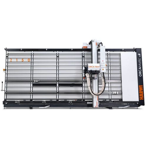 Segatrice a pannelli - OrcaMatic 2150 - Harwi - orizzontale / verticale / per plastica