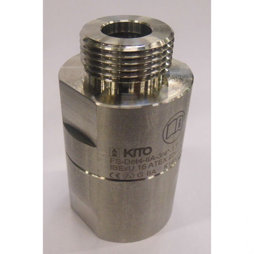 Valvola di sicurezza per condotto - FS-Det4-IIA-…-1,2 | G 30 N - KITO Armaturen GmbH - filettata / in linea