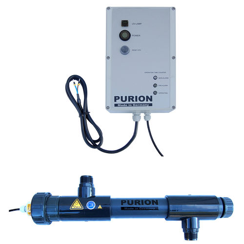 Unità di disinfezione ad 1 lampada - PURION&reg; 1000 PVC-U - PURION GmbH - con UV / d'acqua