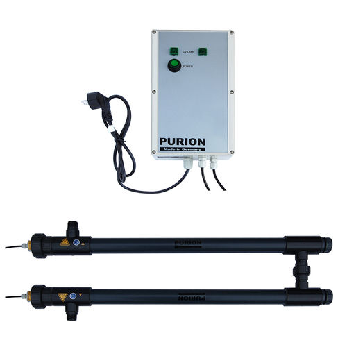 Unità di disinfezione con UV - PURION&reg; 2500 DUAL 36 W PVC-U - PURION GmbH - d'acqua