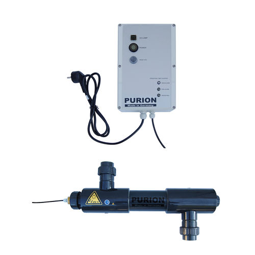 Unità di disinfezione ad 1 lampada - PURION&reg; 2001 PVC-U - PURION GmbH - con UV / per piscina / d'acqua