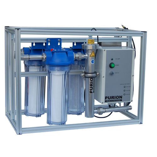 Unità di disinfezione con UV - PURION&reg; COMPACT SYSTEM MAX ACTIVE - PURION GmbH - d'acqua