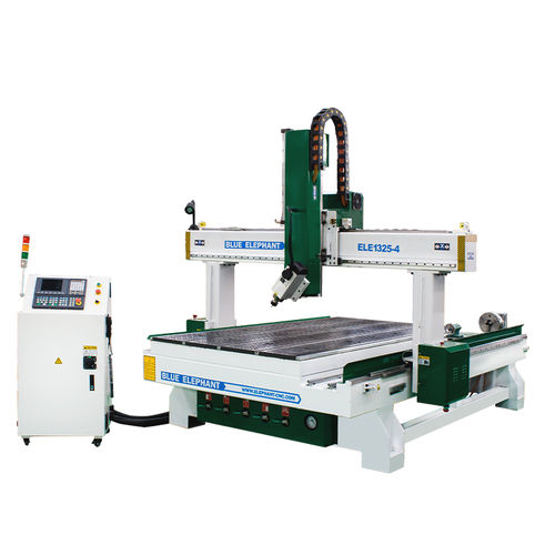 Contornatrice CNC - ELECNC-1325-4 - Jinan Blue Elephant CNC Machinery Co.,Ltd - 4 assi / a mandrino / per pietra