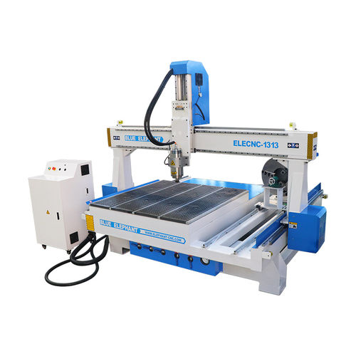 Contornatrice CNC - ELECNC-1313 - Jinan Blue Elephant CNC Machinery Co.,Ltd - 4 assi / a mandrino / di gomma