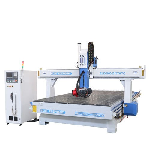 Contornatrice CNC - ELECNC-2137ATC - Jinan Blue Elephant CNC Machinery Co.,Ltd - 4 assi / con un mandrino / a legna