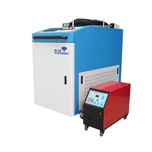 Macchina saldatrice laser a fibra - ELECNC - Jinan Blue Elephant CNC Machinery Co.,Ltd - automatica / con rotelle / per alluminio