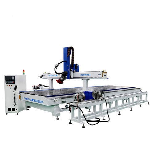 Contornatrice CNC - ELECNC-2070ATC-4 - Jinan Blue Elephant CNC Machinery Co.,Ltd - 4 assi / con un mandrino / a legna