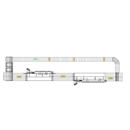 Bordatrice automatica - Jinan Blue Elephant CNC Machinery Co.,Ltd - con applicatore di colla