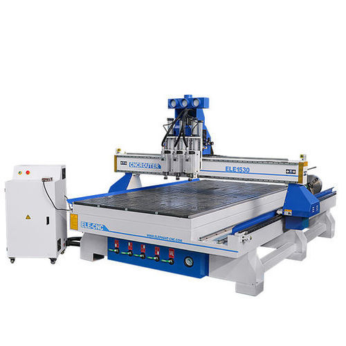 Contornatrice CNC - ELECNC-1530-3S - Jinan Blue Elephant CNC Machinery Co.,Ltd - 3 assi / a 3 mandrini / per legno