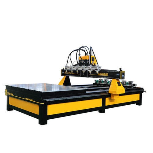 Contornatrice CNC - ELECNC-2036 - Jinan Blue Elephant CNC Machinery Co.,Ltd - 4 assi / multimandrino / a legna