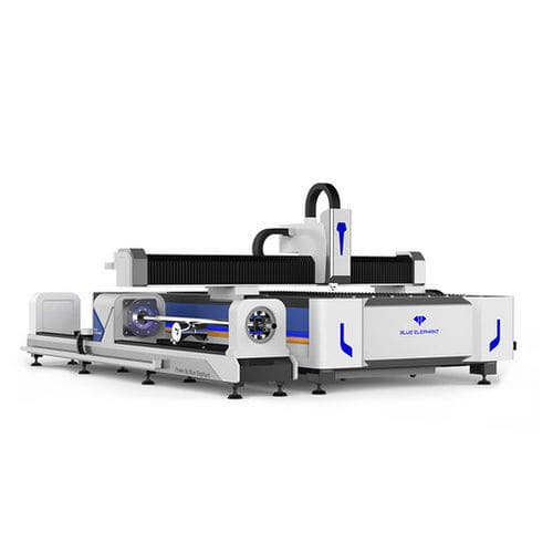 Macchina da taglio laser a fibra - ELECNC-1530FT - Jinan Blue Elephant CNC Machinery Co.,Ltd - per metallo / per lamiere / per tubi