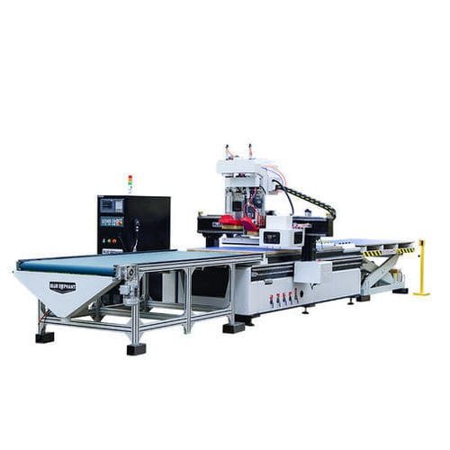 Contornatrice CNC - ELECNC-1325ATC - Jinan Blue Elephant CNC Machinery Co.,Ltd - 3 assi / a mandrino / per legno