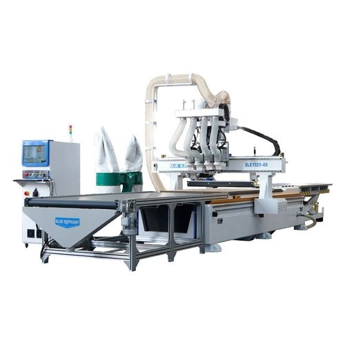 Centro di lavoro 3 assi - ELECNC-1325 4S - Jinan Blue Elephant CNC Machinery Co.,Ltd - a mandrino orientabile / per legno / a tavola mobile