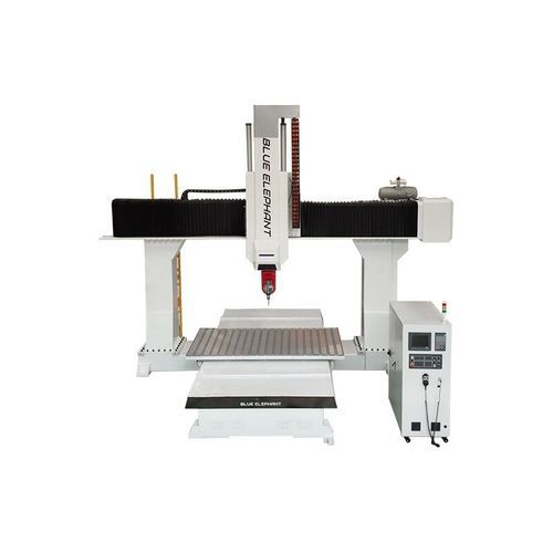 Contornatrice CNC - ELECNC-1325 - Jinan Blue Elephant CNC Machinery Co.,Ltd - 5 assi / con un mandrino / per compositi