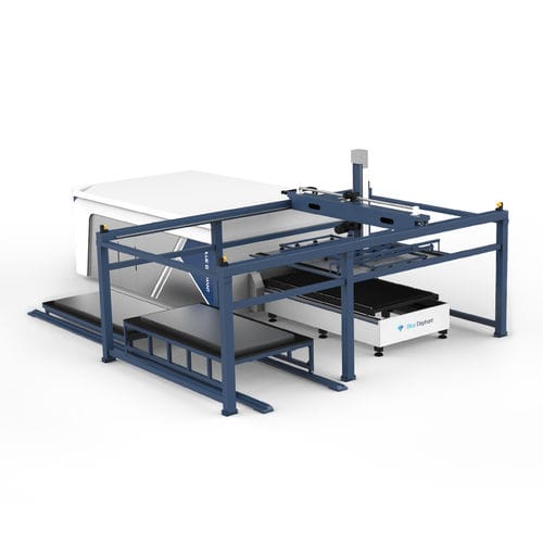 Macchina da taglio laser a fibra - ELECNC-1530AS - Jinan Blue Elephant CNC Machinery Co.,Ltd - per metallo / per lamiere / CNC