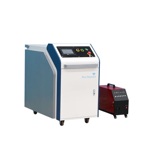 Macchina saldatrice laser a fibra - ELECNC - Jinan Blue Elephant CNC Machinery Co.,Ltd - automatica / con rotelle / per alluminio