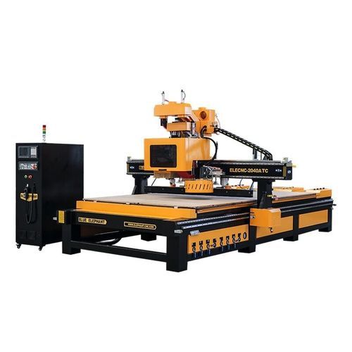 Macchina per incisione a mandrino - ELECNC-2040ATC - Jinan Blue Elephant CNC Machinery Co.,Ltd - per legno / industriale / CNC