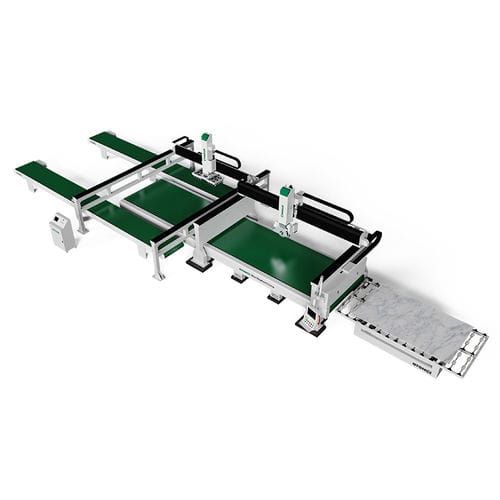 Fresa a ponte CNC - QX3400-5X-SP - Jinan Blue Elephant CNC Machinery Co.,Ltd - 5 assi / per pietra / per marmo