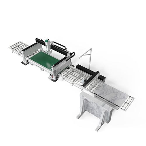 Fresa a ponte CNC - QX3400-5X-LP - Jinan Blue Elephant CNC Machinery Co.,Ltd - 5 assi / per pietra / per marmo
