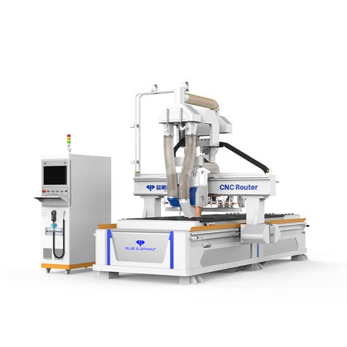 Contornatrice con cambia utensile automatico - ELECNC-1325 - Jinan Blue Elephant CNC Machinery Co.,Ltd - CNC / 3 assi / a mandrino