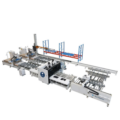 Linea di lavorazione CNC - ET7.2 - Jinan Blue Elephant CNC Machinery Co.,Ltd - per mobile in legno / perforazione / di taglio