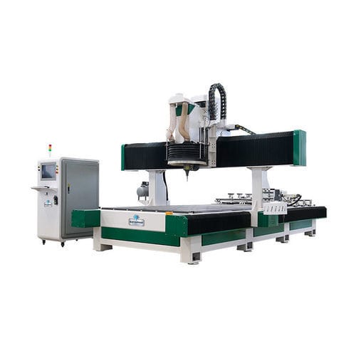 Centro di lavoro 5 assi - EW3-2040 - Jinan Blue Elephant CNC Machinery Co.,Ltd - verticale / per legno / per PVC